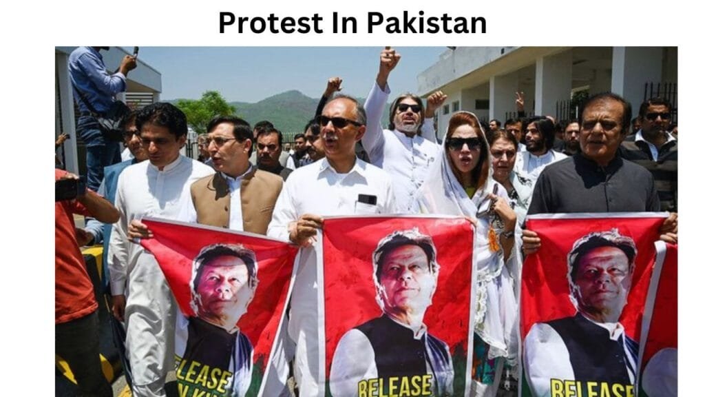 Protest In Pakistan today